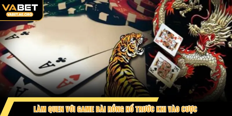 Làm quen với game bài Rồng Hổ trước khi vào cược